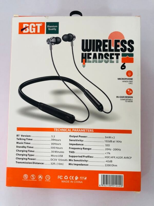 IMG_2134 NeckBand Wireless Headset BGT Tornado