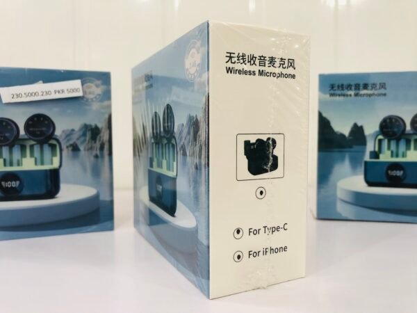 Microphone Wireless Rechargeble