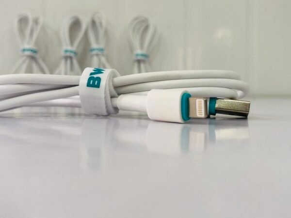 Charging Cable for Iphone 7/8/X White Color BWOO