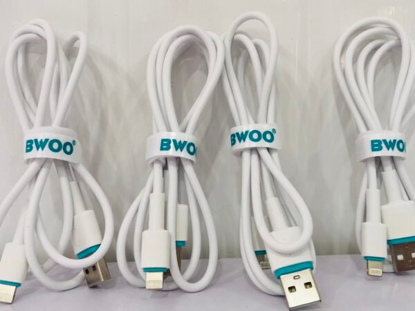 Charging Cable for Iphone 7/8/X White Color BWOO